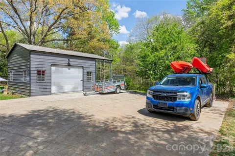 a car parked in front of a house