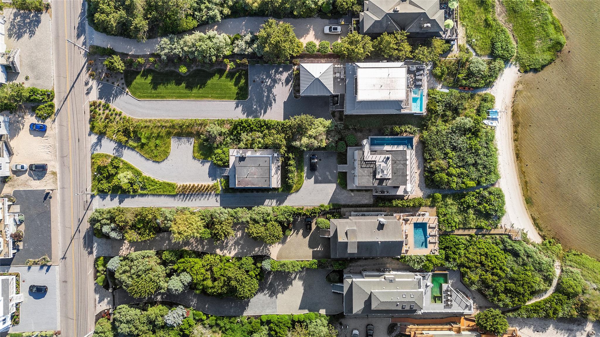 846 Dune Road West Hampton Dunes, NY 11978 - Photo 2 of 49 an aerial view of a house