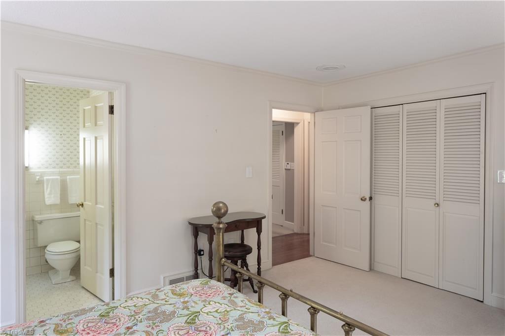 112 Magnolia Road Lexington, NC 27292 - Photo 36 of 46 Bedroom #3 primary suite. Very nostalgic and simply beautiful.