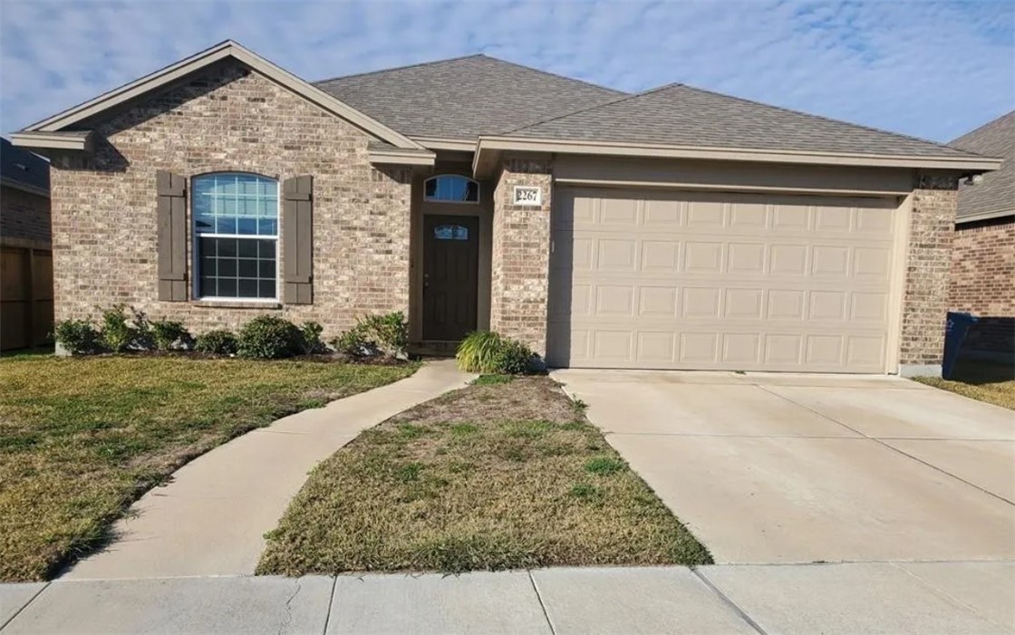 2267 Tallow Drive Portland, TX 78374 - Photo 1 of 1 front view of a house with a yard