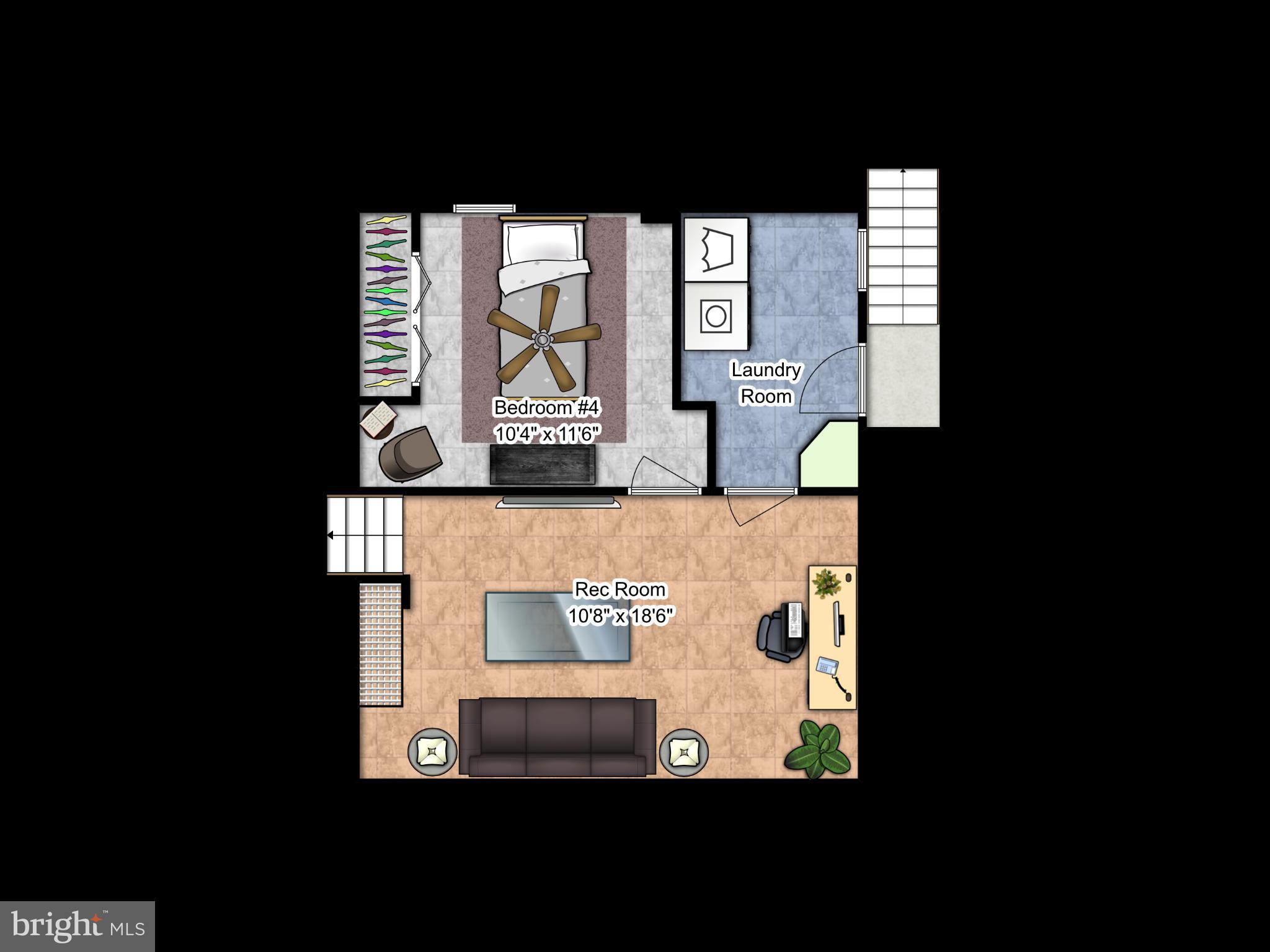 1119 Netherlands Court Silver Spring, MD 20905 - Photo 27 of 30 Basement Floor Plan