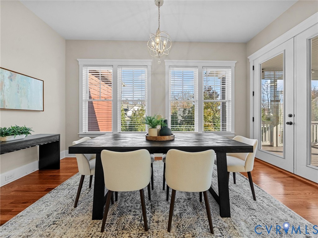 2001 Tulip Hill Drive Midlothian, VA 23112 - Photo 18 of 50 a view of a dining room with furniture window and wooden floor