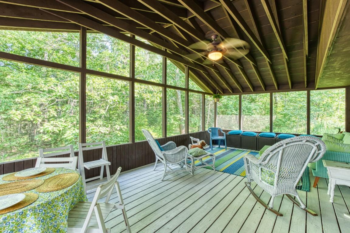 26 Sawyer's Island Road Boothbay, ME 04537 - Photo 18 of 24 Screened Porch