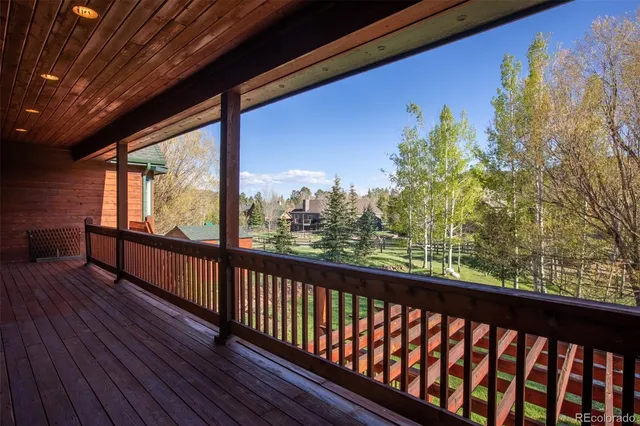 a view of front door of house