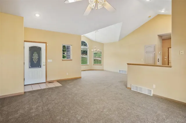 en view interior of the house