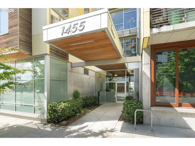 a view of entrance gate of building