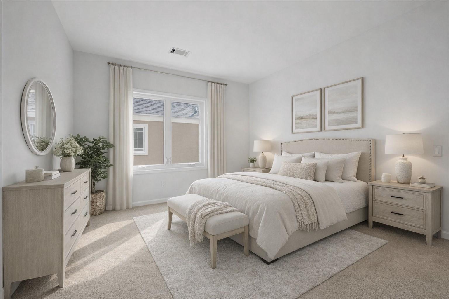 4332 Sangamore Road Bethesda, MD 20816 - Photo 19 of 28 Serene secondary bedroom with natural light.