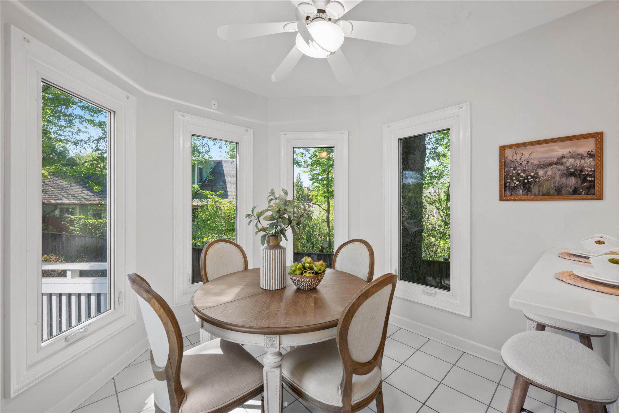 4332 Sangamore Road Bethesda, MD 20816 - Photo 9 of 28 Bright and airy breakfast nook off kitchen