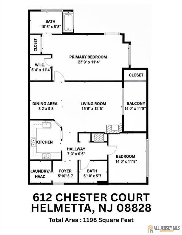 612 Chester Court Helmetta, NJ 08828 - Photo 29 of 31 unknown