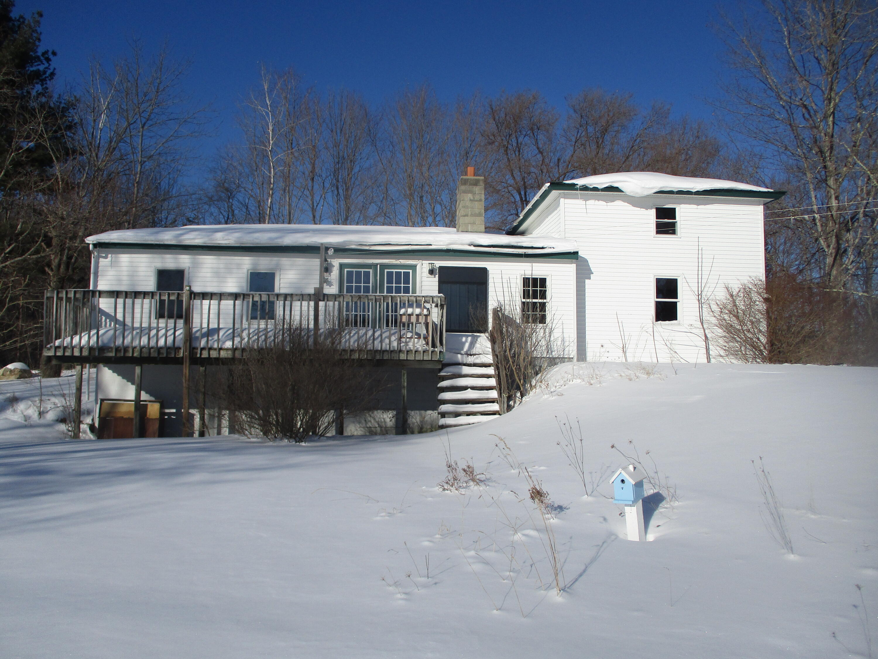 110 Andrews Road Wales, ME 04280 - Photo 24 of 28 Huge Front deck for views