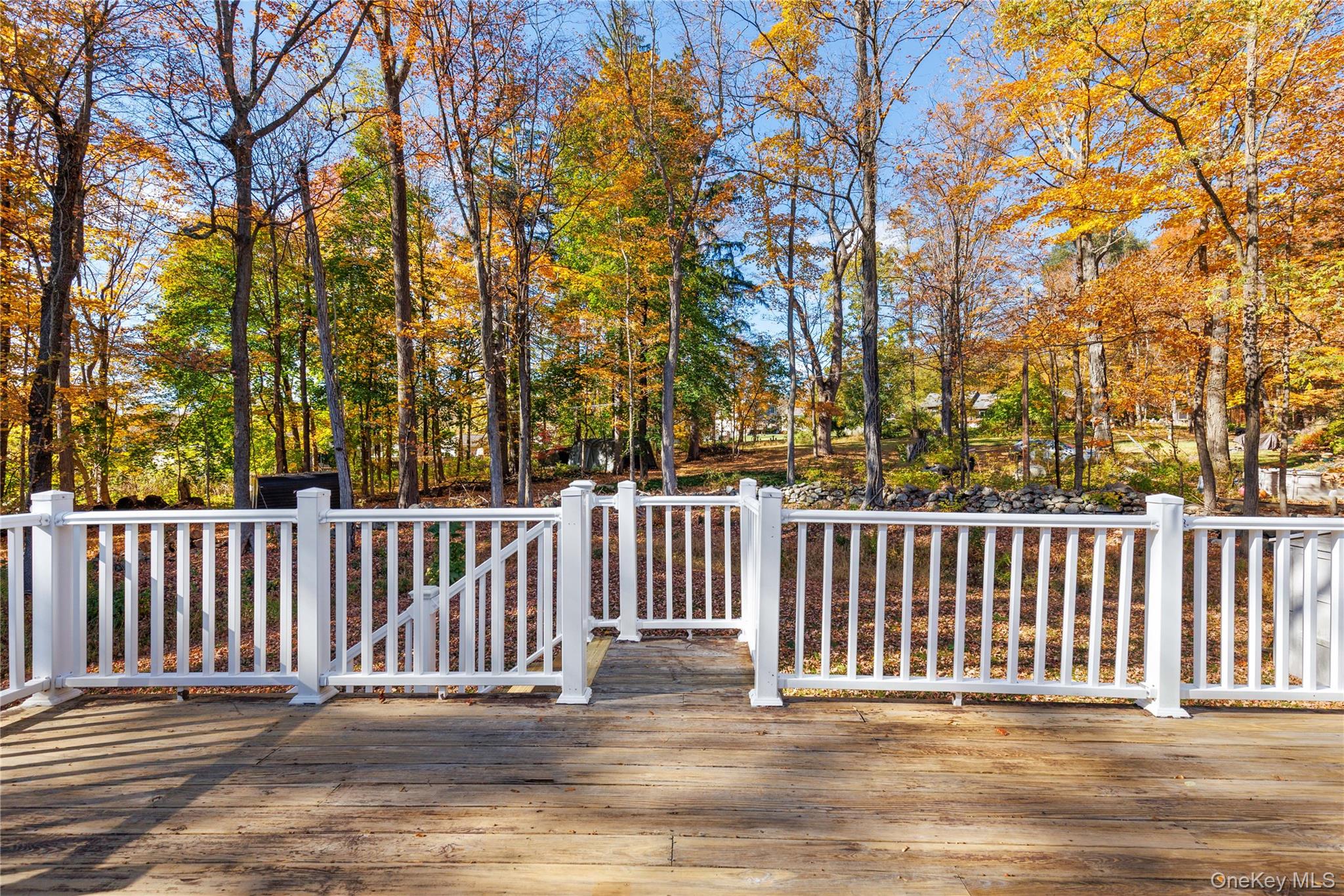 610 Granite Springs Road Yorktown Heights, NY 10598 - Photo 29 of 34 a view of a deck and a yard
