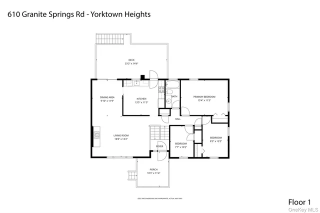 $599,000 | 610 Granite Springs Road, Yorktown Heights, NY 10598