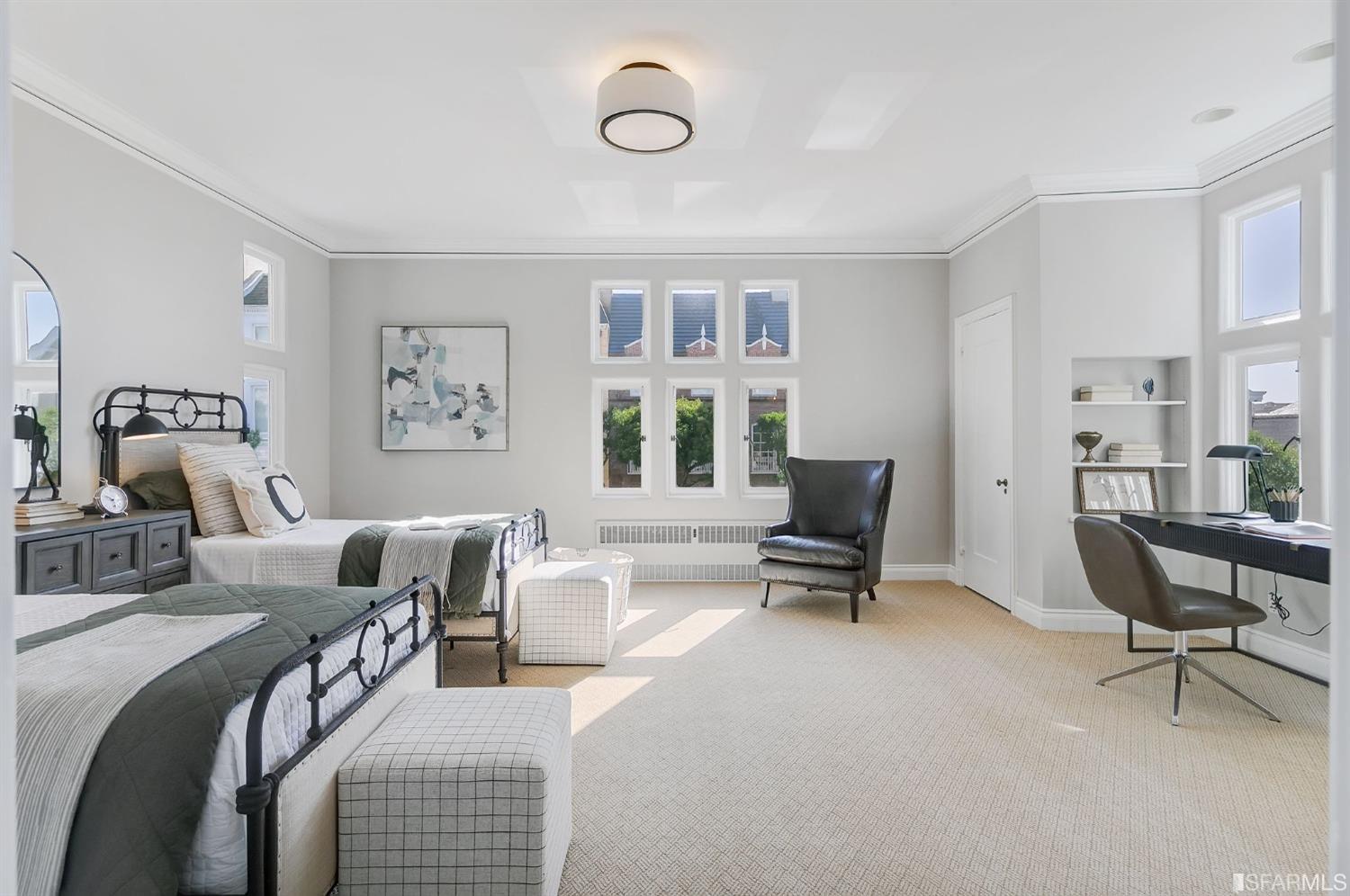3212 Jackson Street San Francisco, CA 94118 - Photo 14 of 33 Front bedroom on second floor