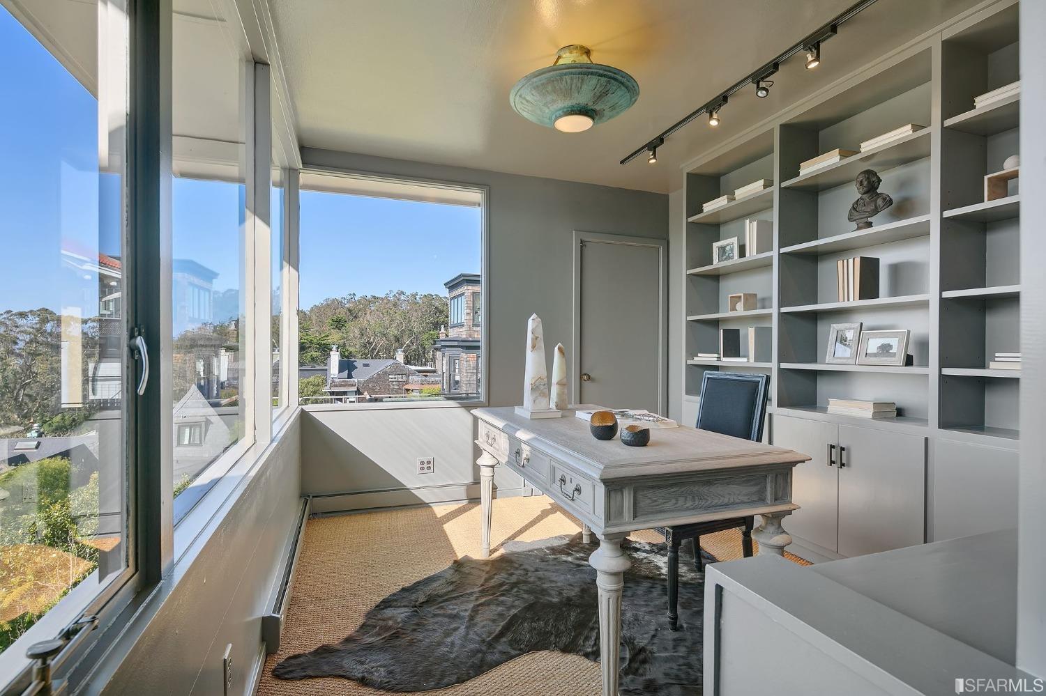 3212 Jackson Street San Francisco, CA 94118 - Photo 31 of 33 a work room with furniture and a large window