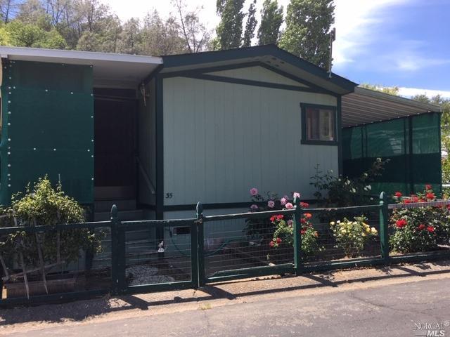 a view of a house with street