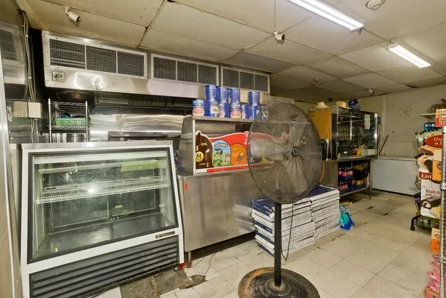 a view of storage and utility room