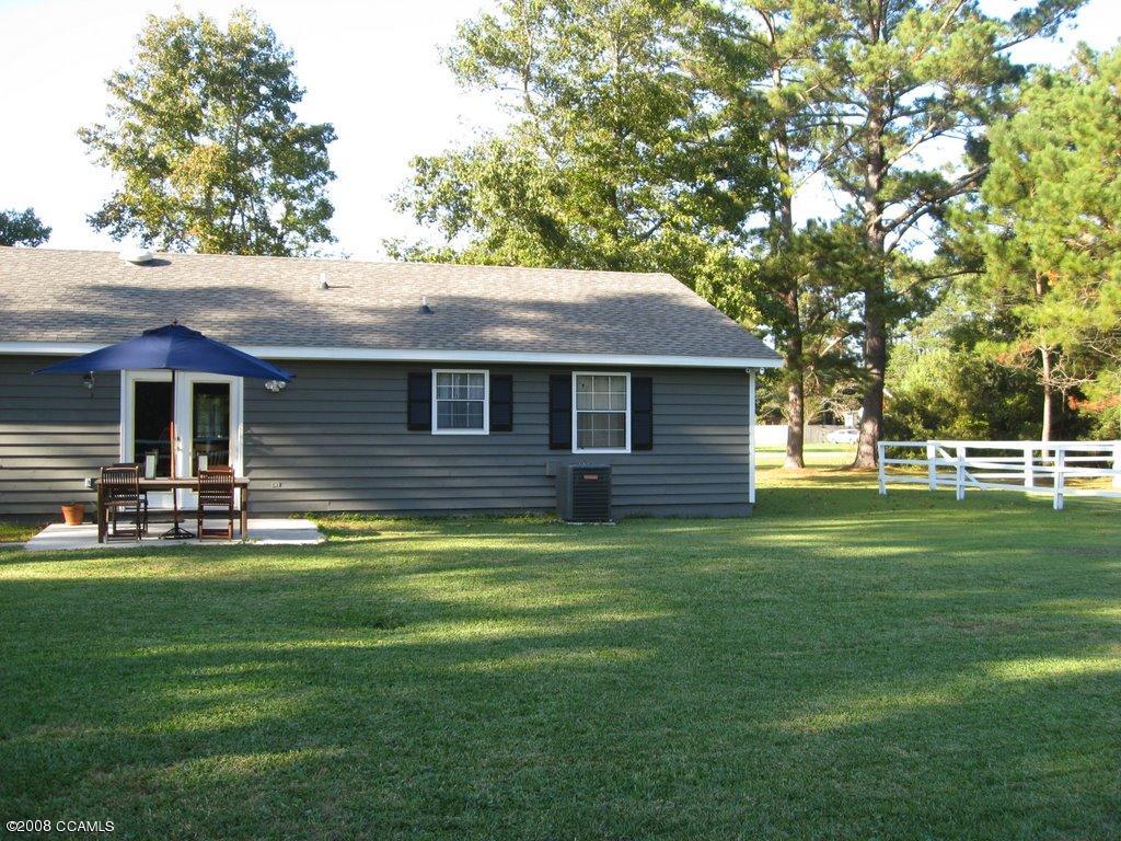 427 Austin Road Beaufort, NC 28516 - Photo 9 of 9 Back View with Patio Area