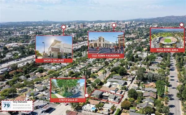 $1,798,000 | 1757 East Villa Street, Pasadena, CA 91106