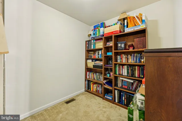 a book shelf with a book shelf