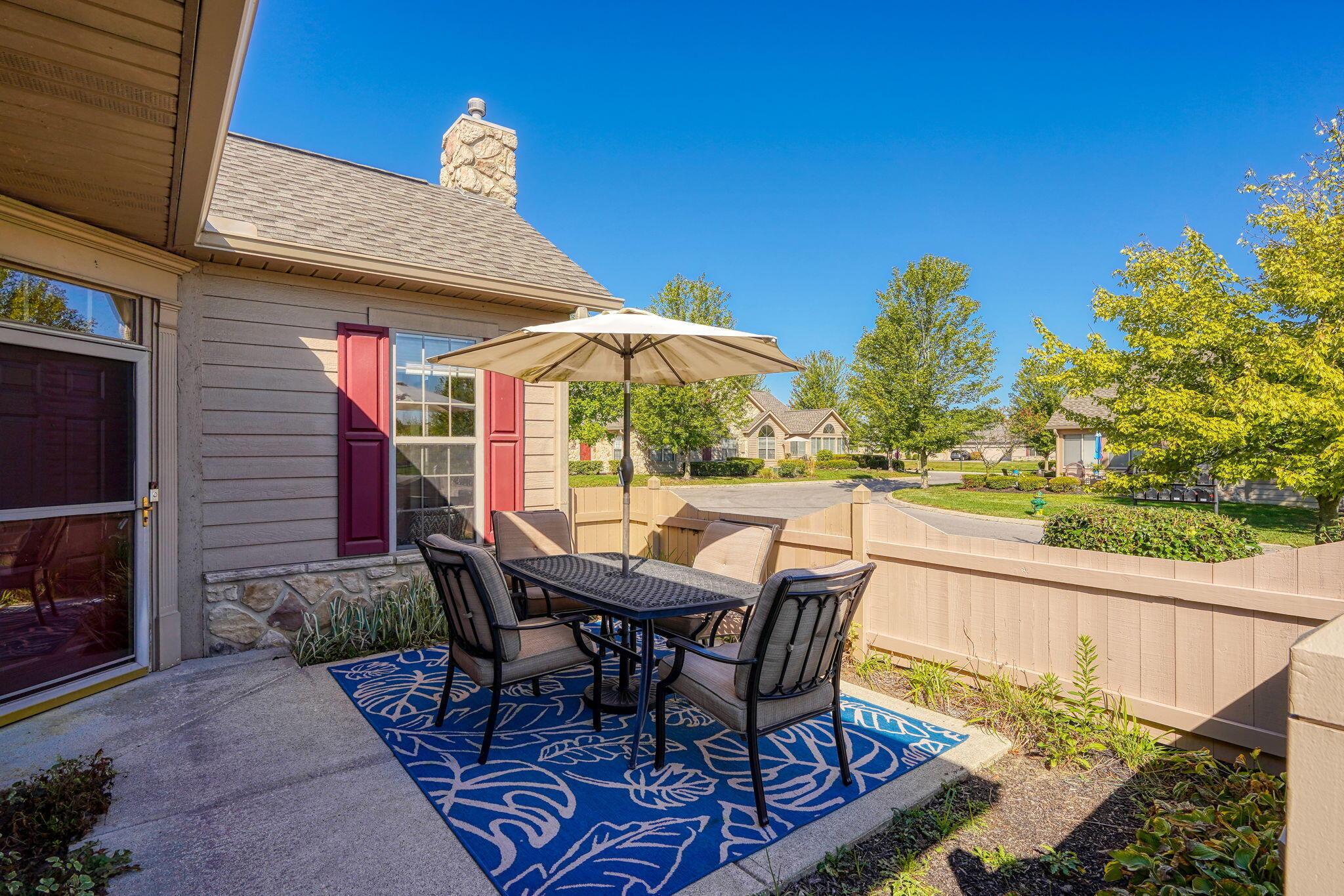 3717 Stoneway Point Powell, OH 43065 - Photo 3 of 44 Gated patio