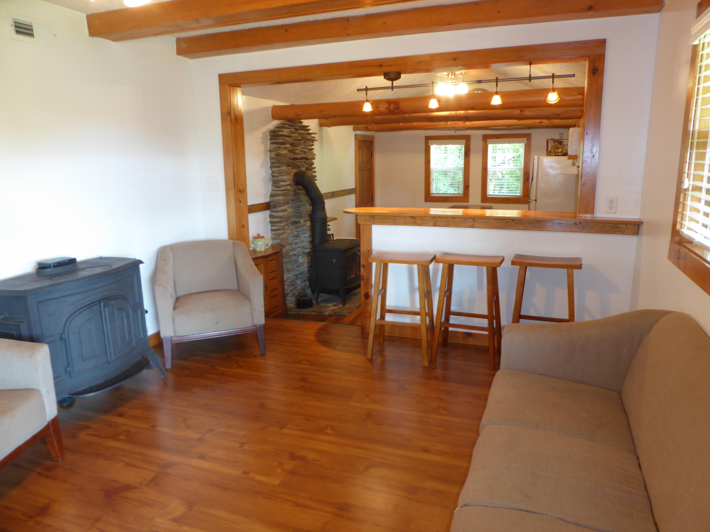 500 Hurds Branch Road Ferrum, VA 24088 - Photo 2 of 60 a living room with furniture and a large window