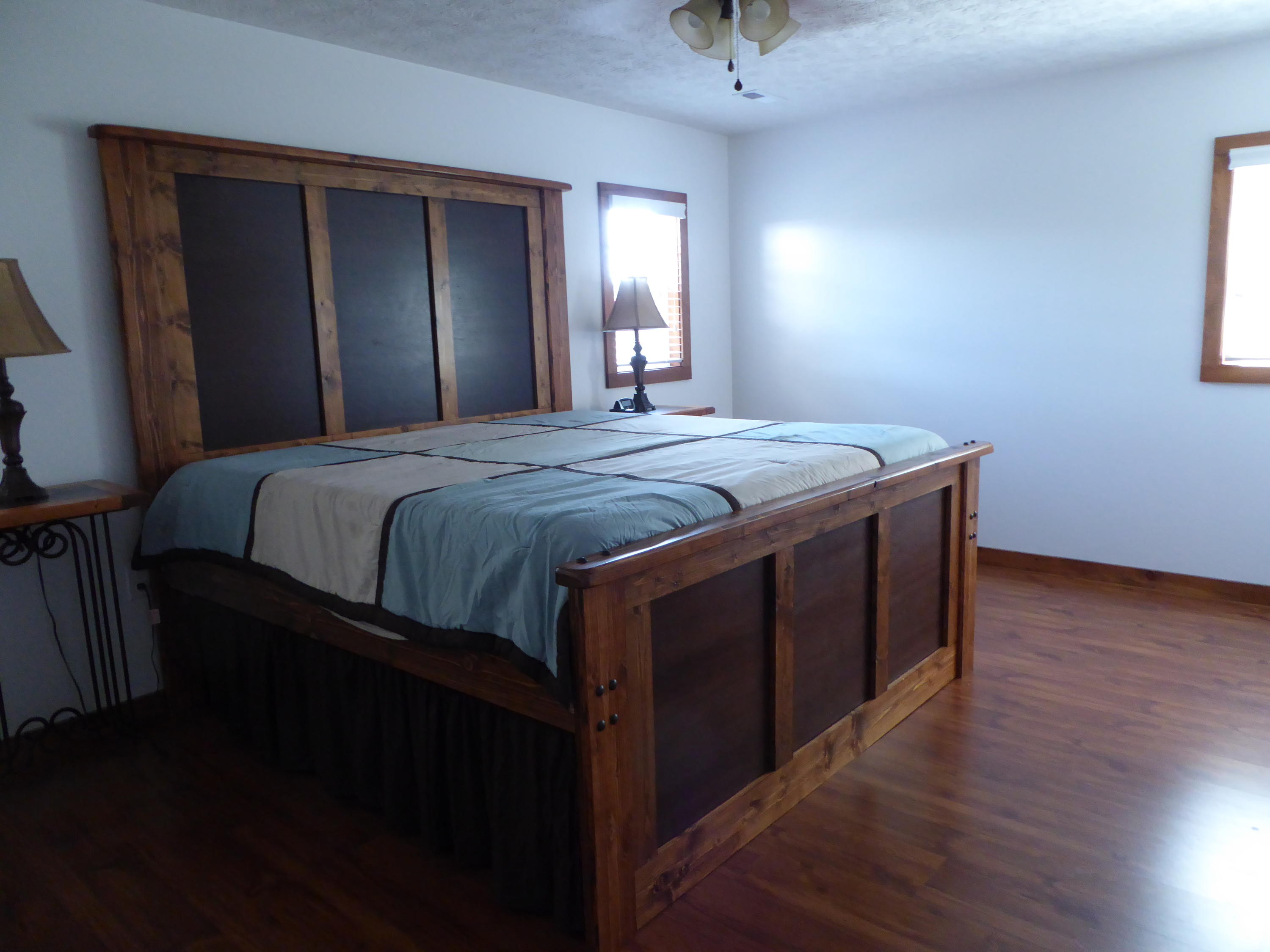 500 Hurds Branch Road Ferrum, VA 24088 - Photo 27 of 60 a bedroom with a bed and a mirror