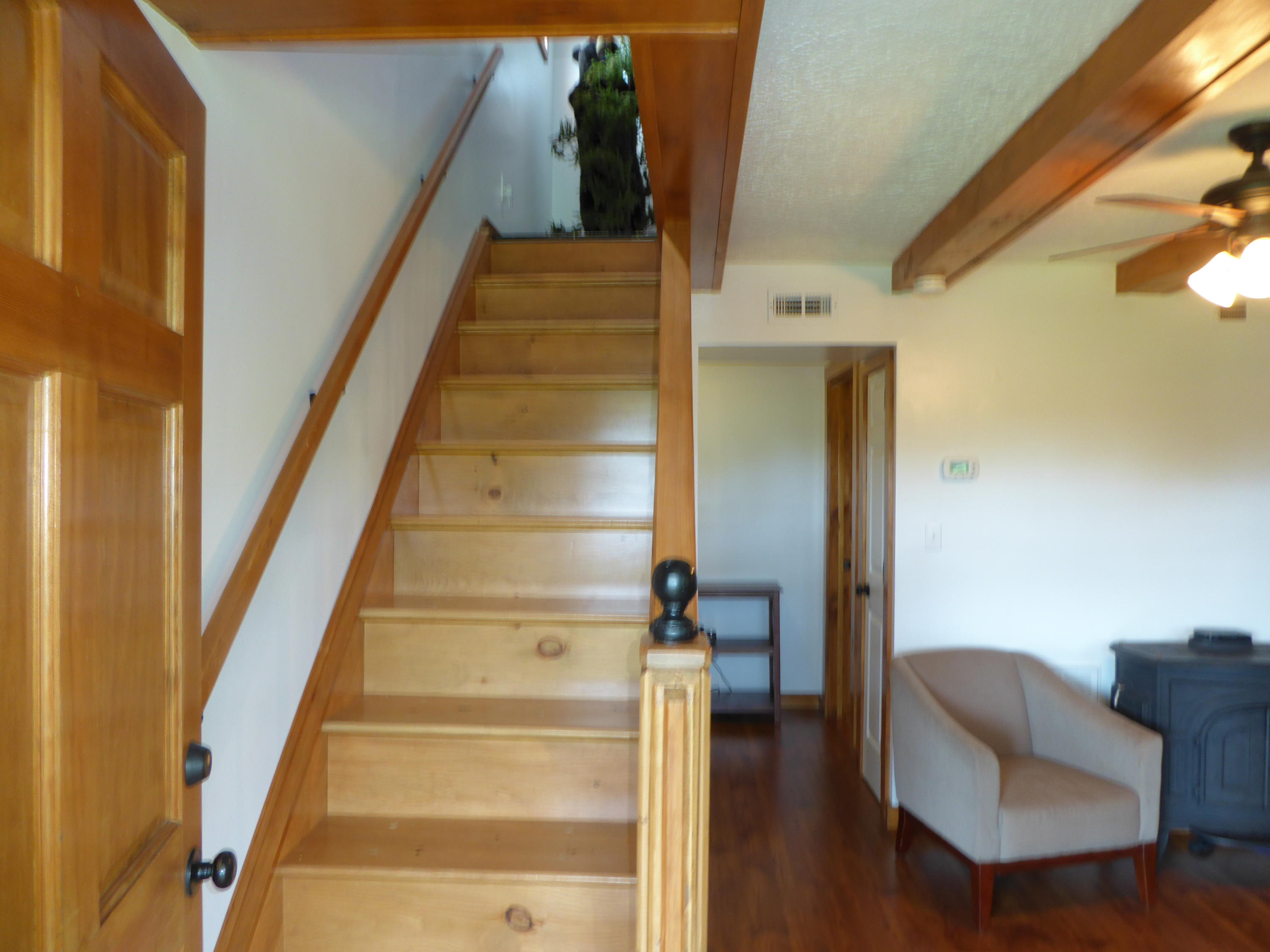 500 Hurds Branch Road Ferrum, VA 24088 - Photo 32 of 60 a view of entryway and hall with wooden floor