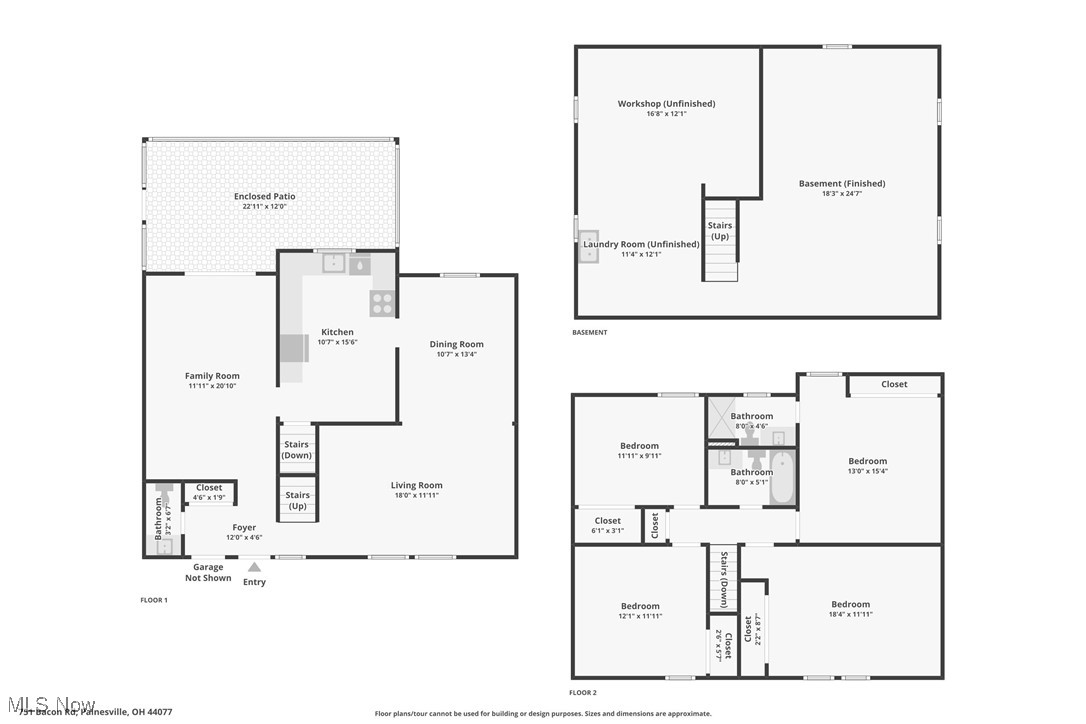 751 Bacon Road Painesville, OH 44077 - Photo 50 of 50 View of property floor plan