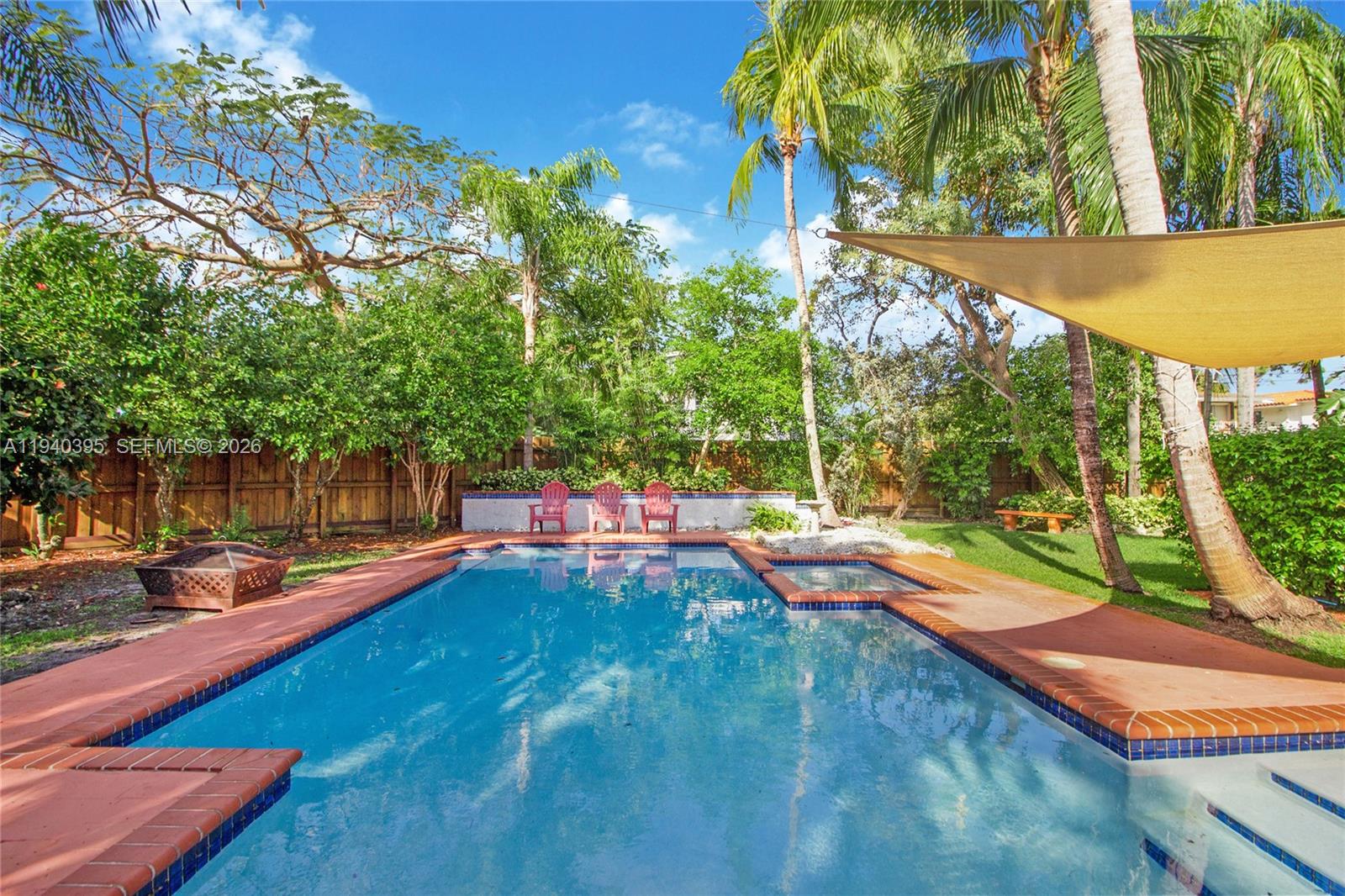2985 Southwest 13th Street Miami, FL 33145 - Photo 11 of 27 a view of a backyard with swimming pool