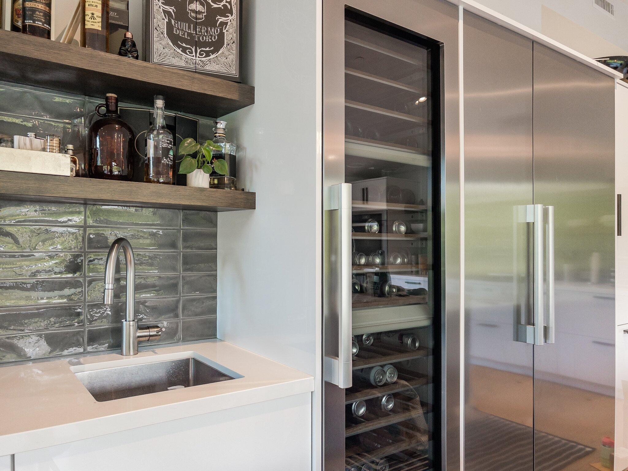 626 San Roque Road Santa Barbara, CA 93105 - Photo 12 of 45 Miele wine fridge