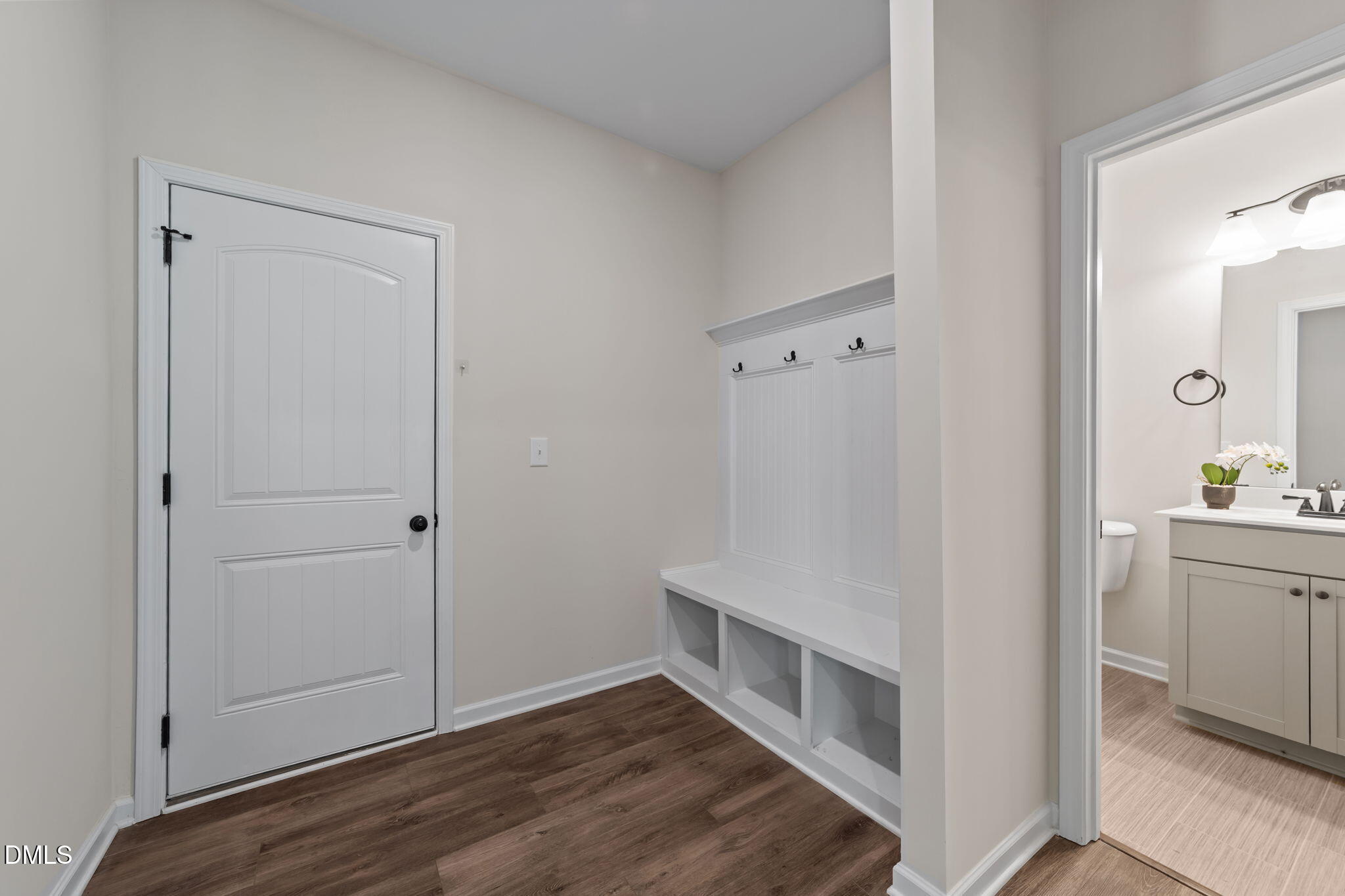 3901 Bluffwind Drive Raleigh, NC 27603 - Photo 15 of 42 a view of an entryway with wooden floor