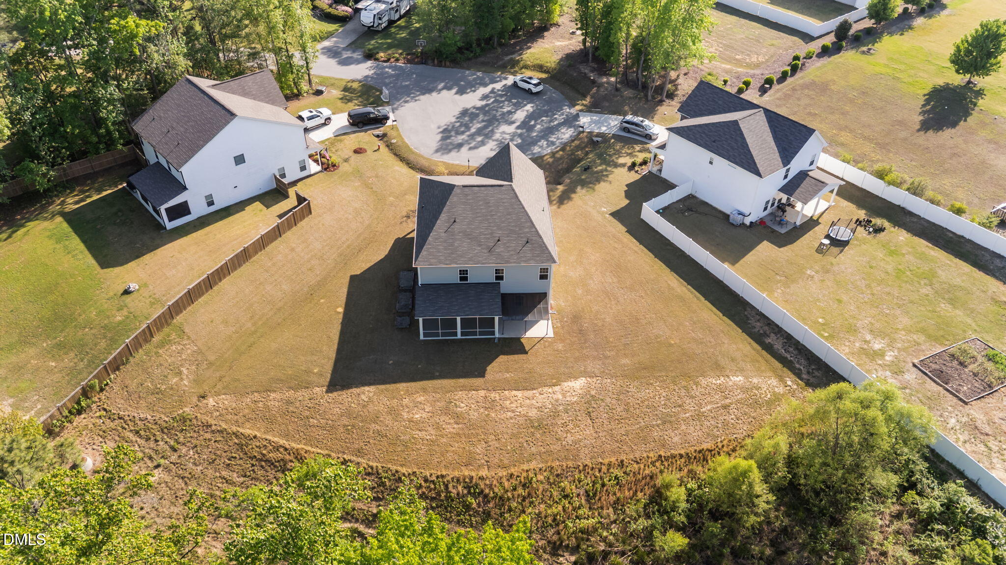 3901 Bluffwind Drive Raleigh, NC 27603 - Photo 2 of 42 an aerial view of houses with yard