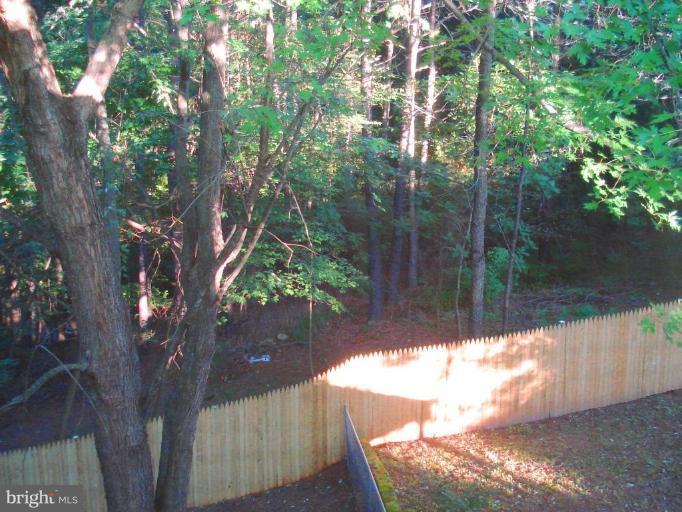7808 Miller Fall Road Derwood, MD 20855 - Photo 8 of 30 Rear FENCED Court-Yard Overlooks PARKLAND !