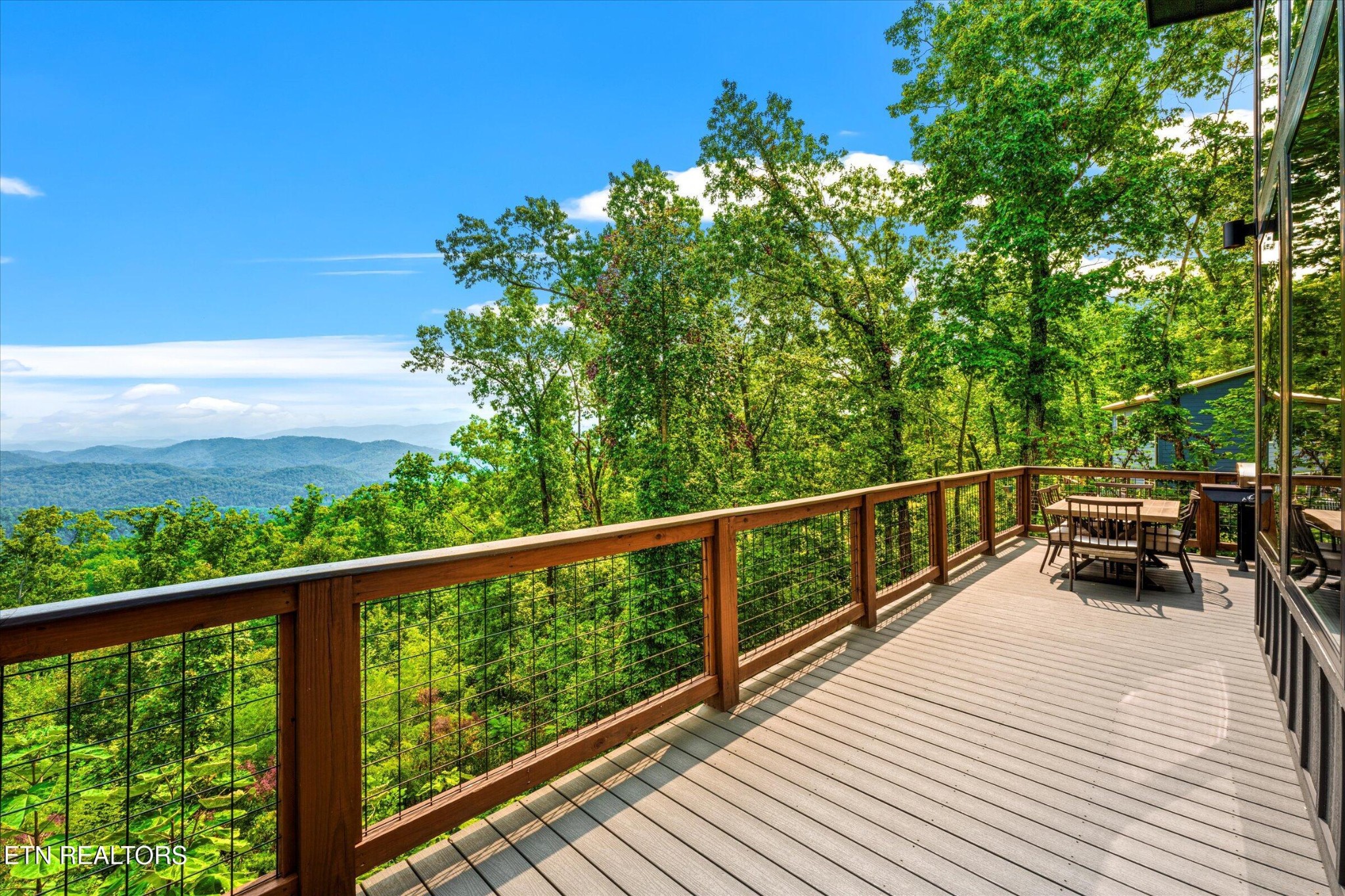 688 Shell Mountain Road Sevierville, TN 37876 - Photo 22 of 43 a view of balcony with furniture