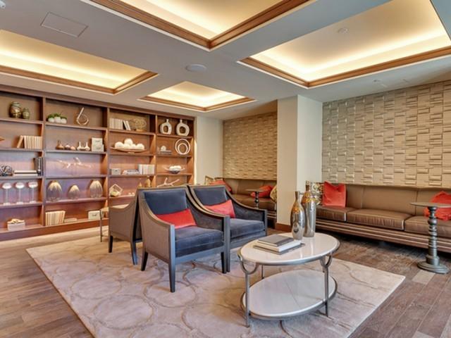 7775 Firefall Way, Unit 1520 Dallas, TX 75230 - Photo 18 of 23 a outdoor living space with furniture and a book shelf