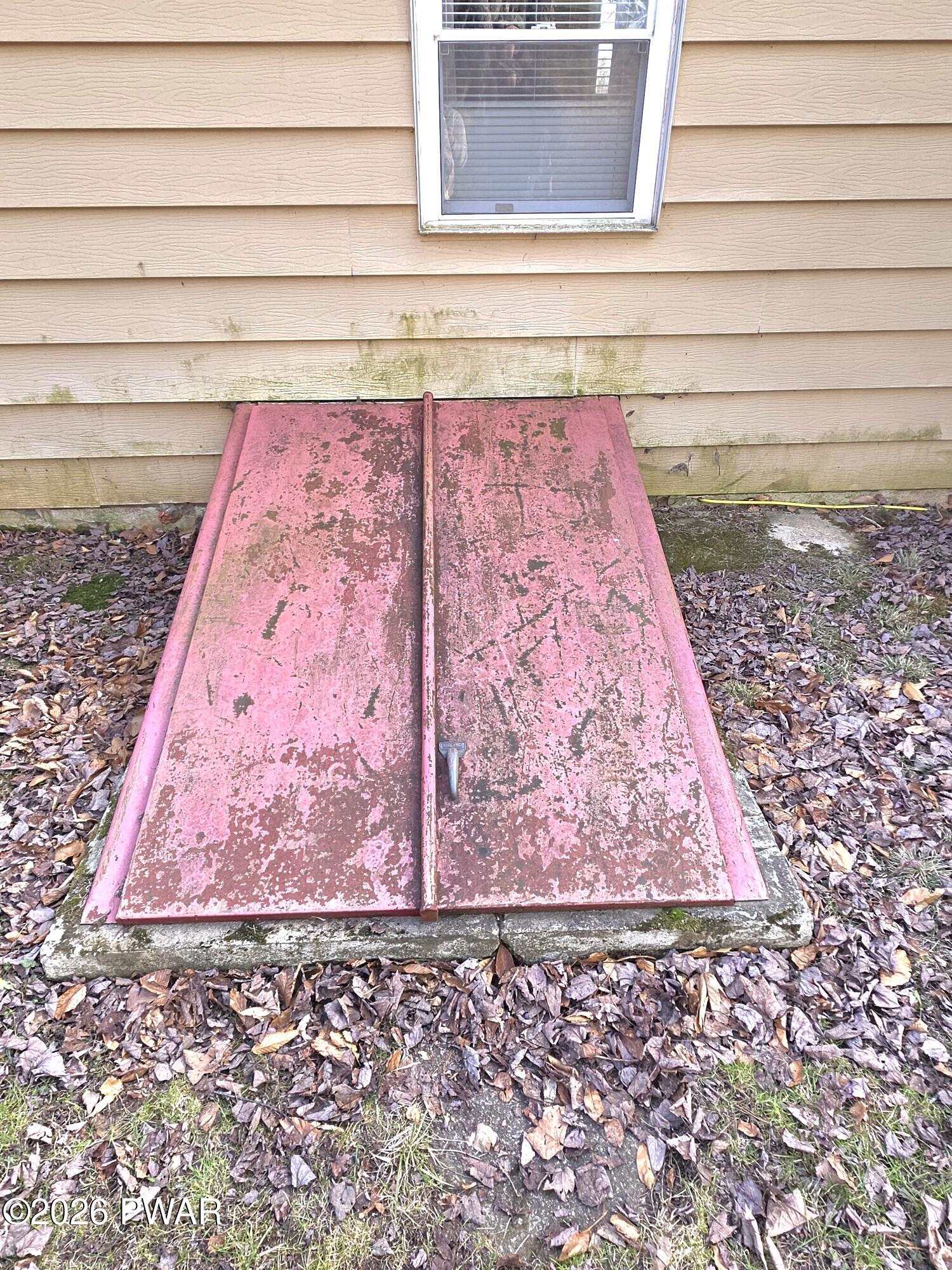 183 Galloway Road Equinunk, PA 18417 - Photo 41 of 51 Bilco Door