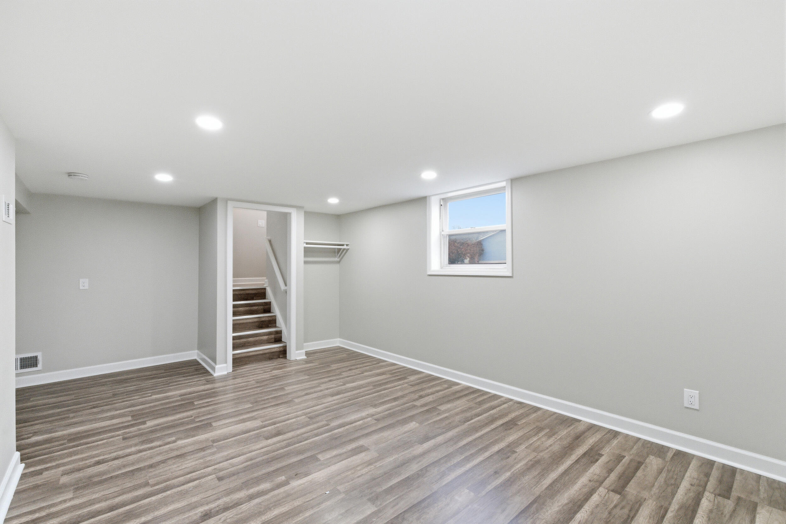 3610 175th Place Hammond, IN 46323 - Photo 16 of 21 a view of wooden floor and windows in a room