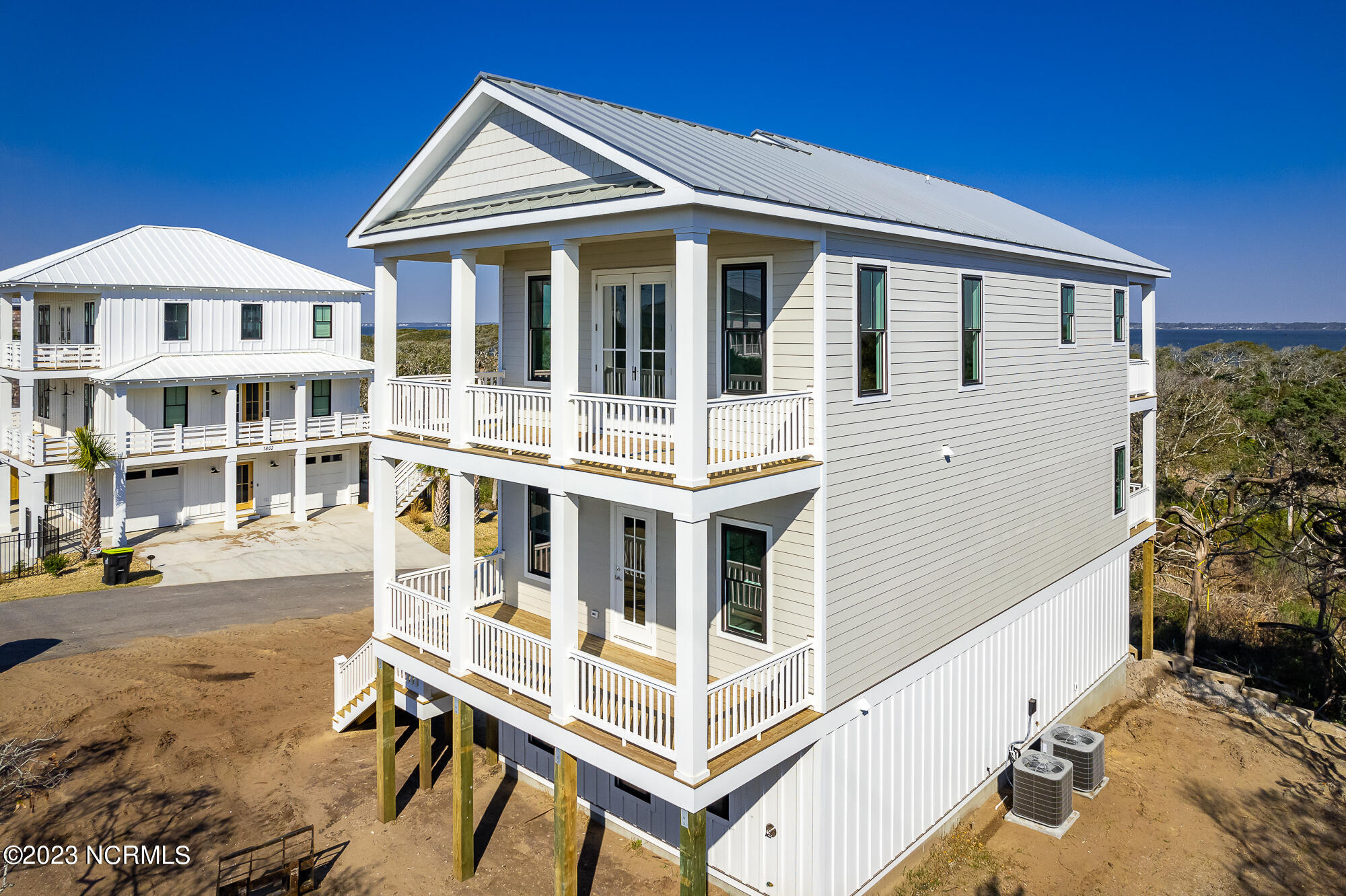 1796 Salter Path Road Atlantic Beach, NC 28512 - Photo 6 of 39 Oceanview porches off living room and primary suite