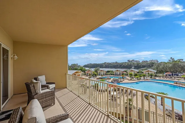 a view of a city with tall buildings