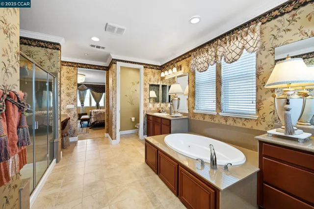 a room with balcony and furniture