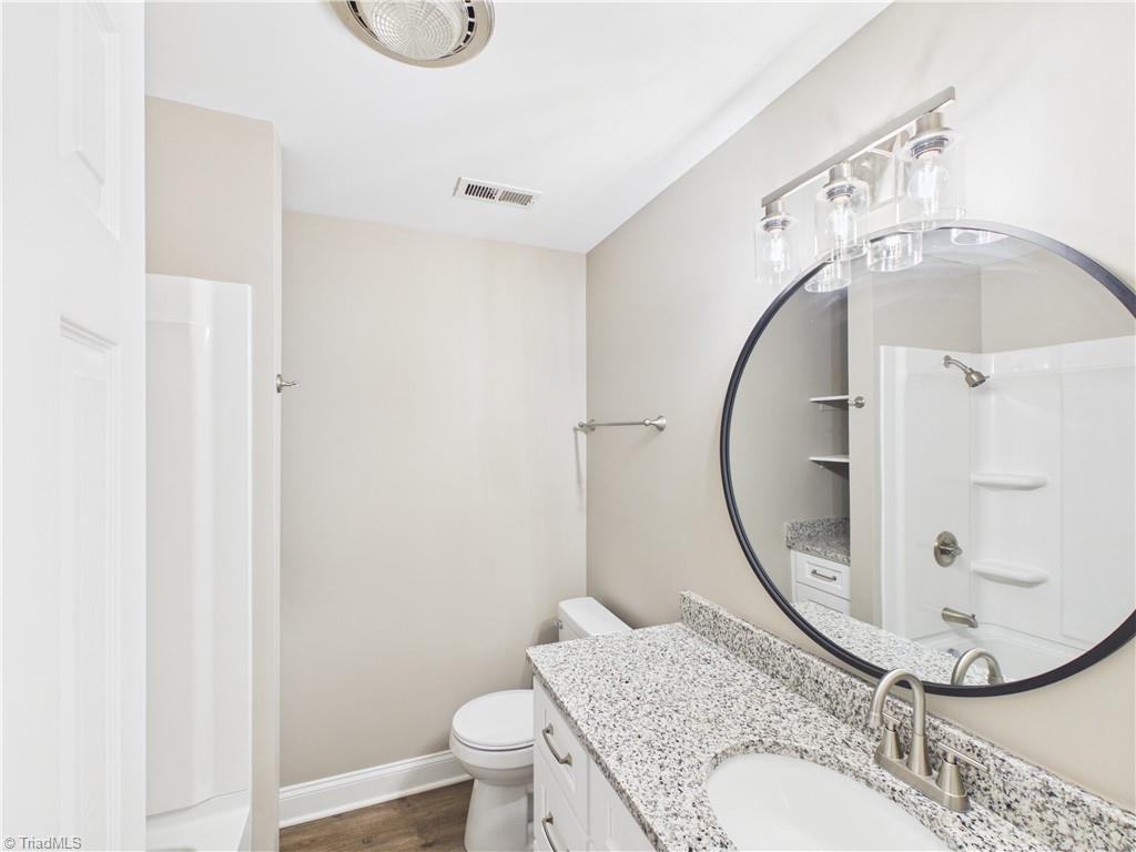 3799 Mack Lineberry Road Franklinville, NC 27248 - Photo 14 of 23 Hall bathroom