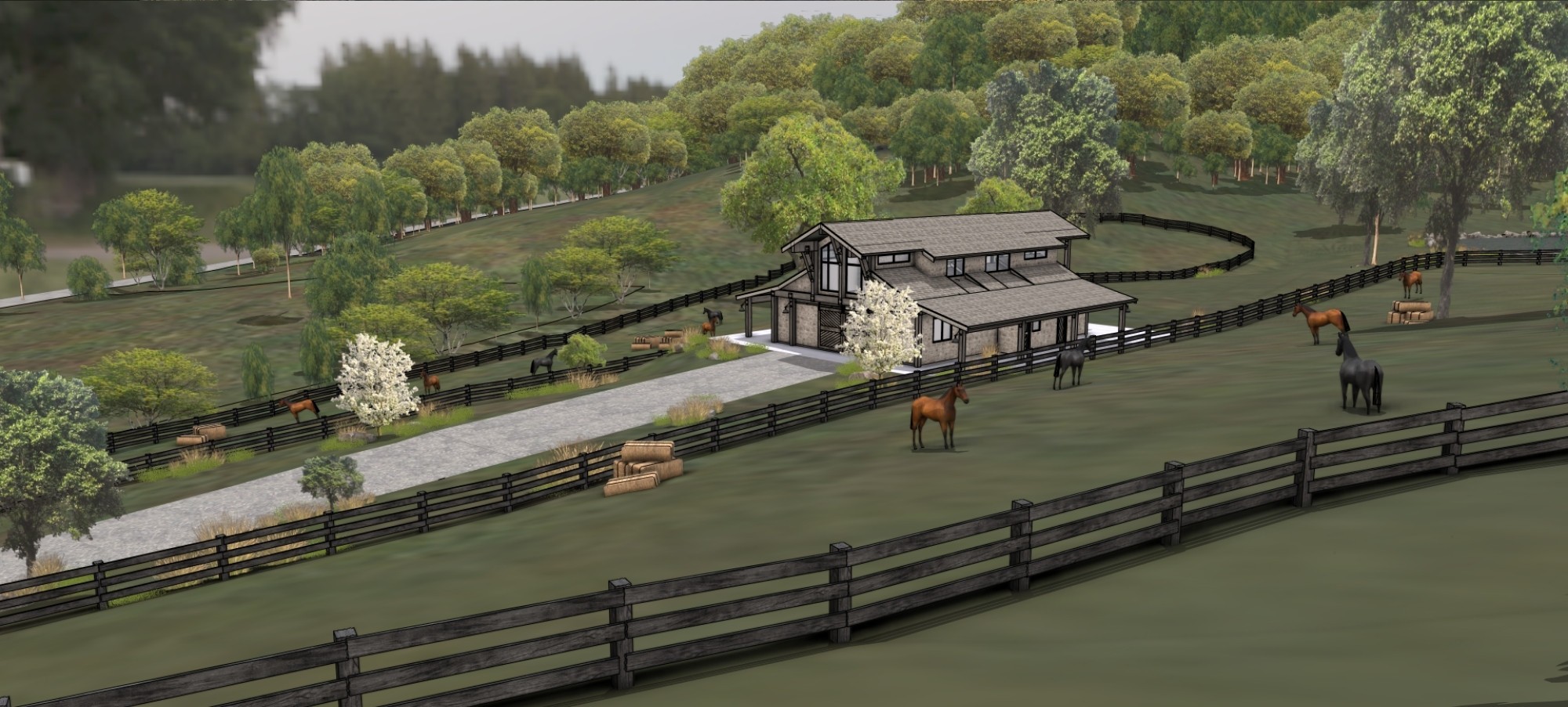 3148 Blazer Road Franklin, TN 37064 - Photo 15 of 67 an aerial view of a house with a yard