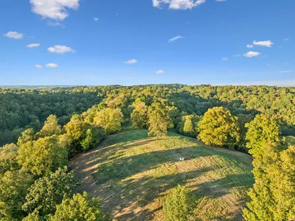 a view of a yard with an outdoor space
