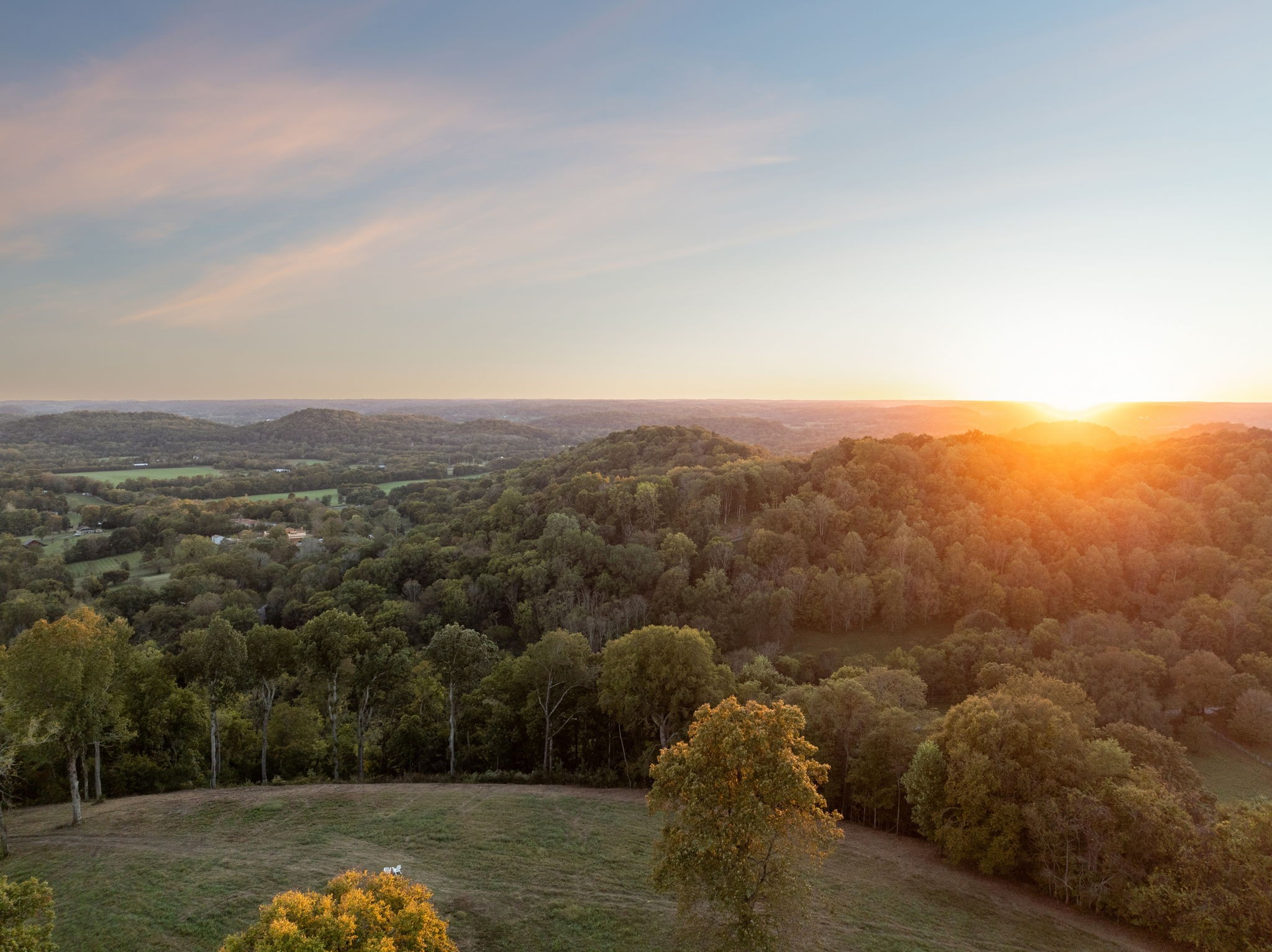 3148 Blazer Road Franklin, TN 37064 - Photo 5 of 67 an aerial view of houses covered in trees
