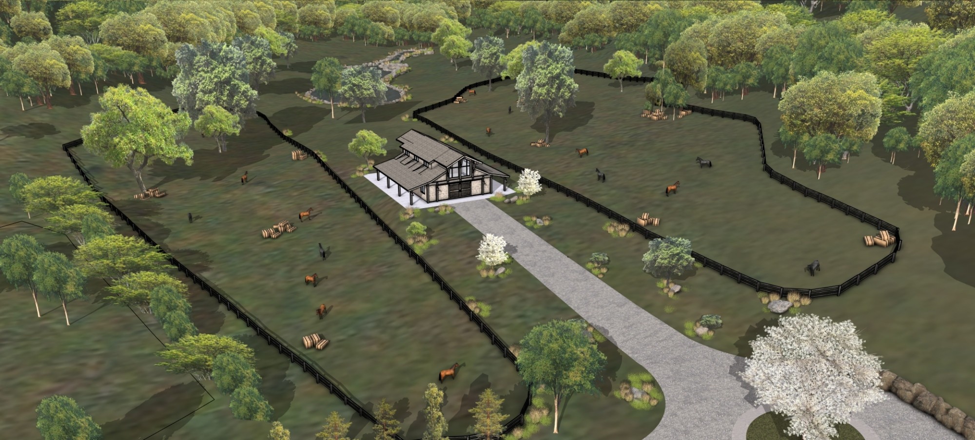 3148 Blazer Road Franklin, TN 37064 - Photo 51 of 67 an aerial view of a residential houses with outdoor space