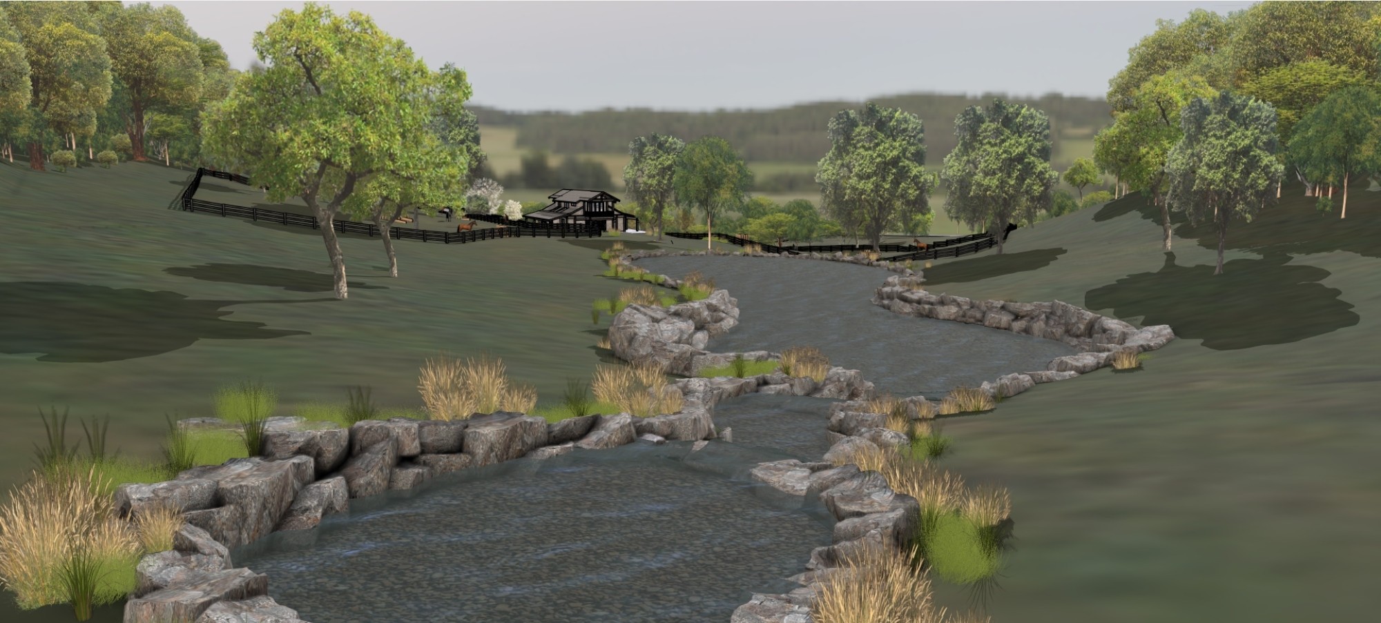 3148 Blazer Road Franklin, TN 37064 - Photo 52 of 67 a view of a lake in middle of forest