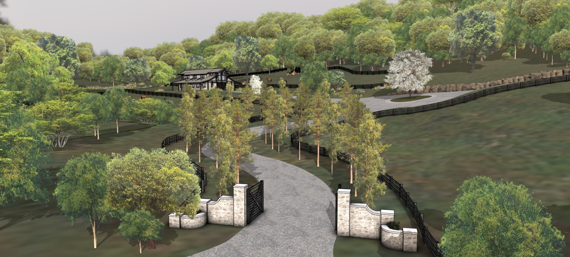 3148 Blazer Road Franklin, TN 37064 - Photo 53 of 67 a view of a lake with large trees