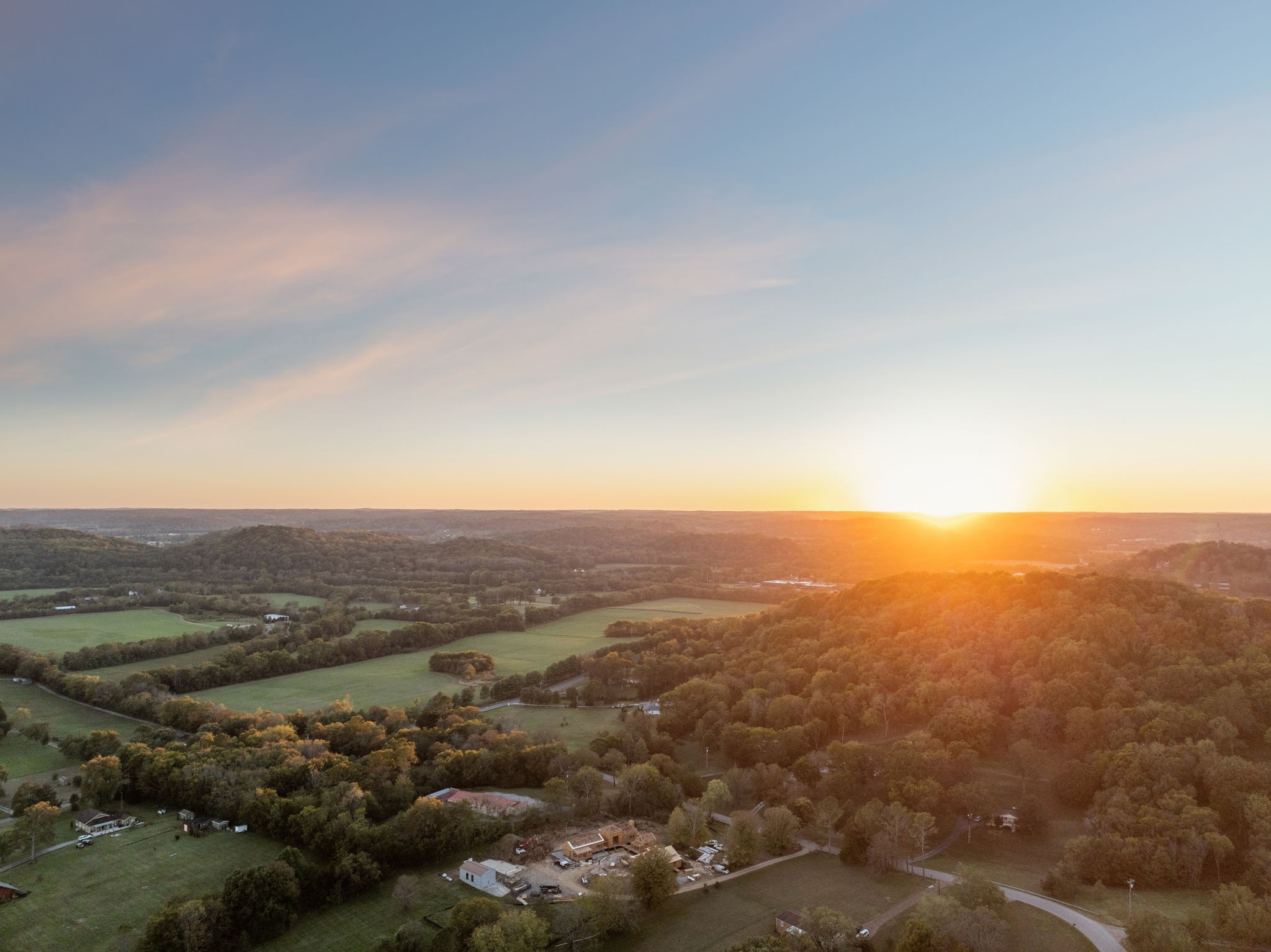 3148 Blazer Road Franklin, TN 37064 - Photo 67 of 67 an aerial view of houses covered in trees