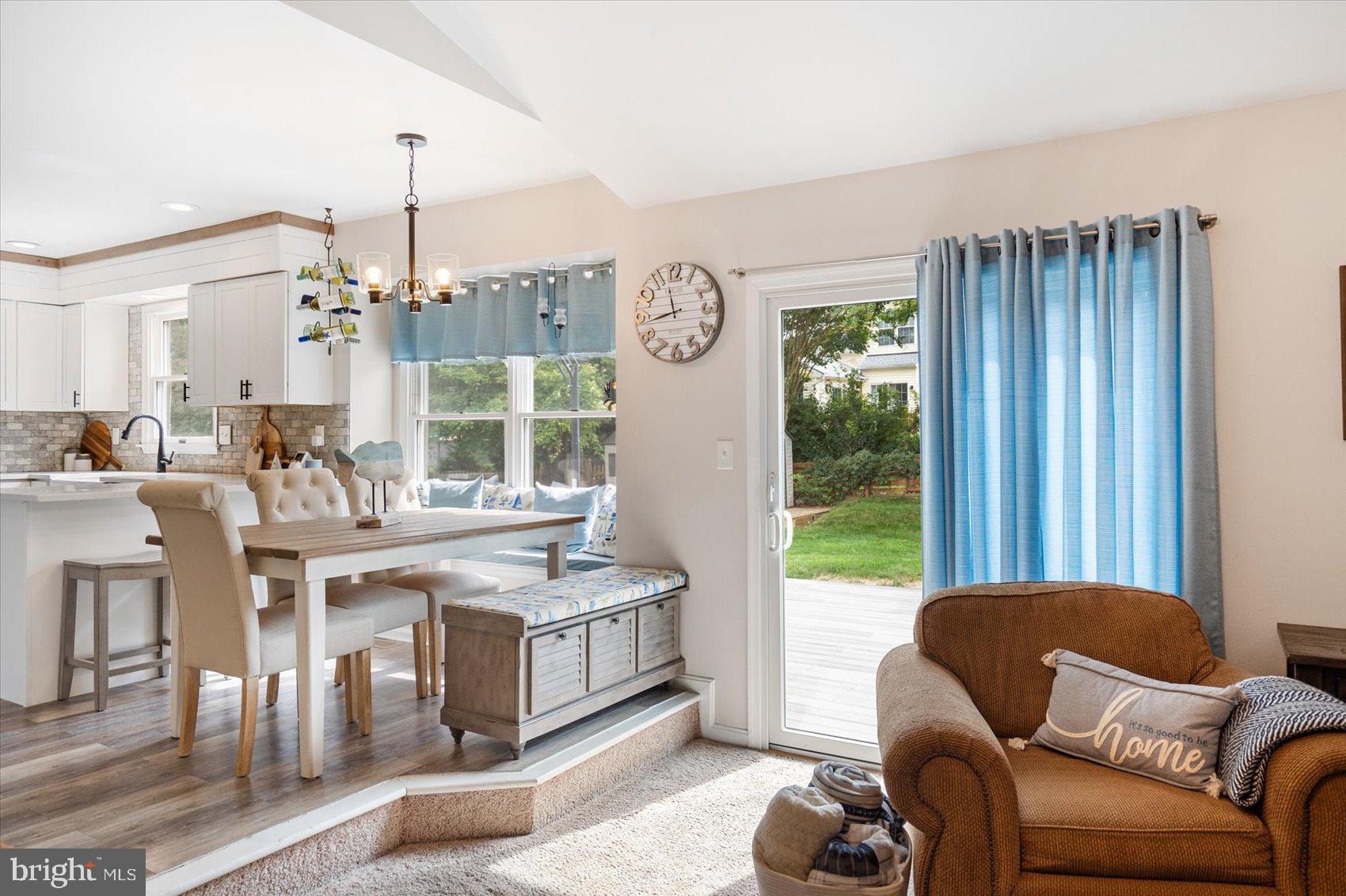 1431 Redfield Road Bel Air, MD 21015 - Photo 18 of 48 Kitchen steps into FR with exterior access to yard