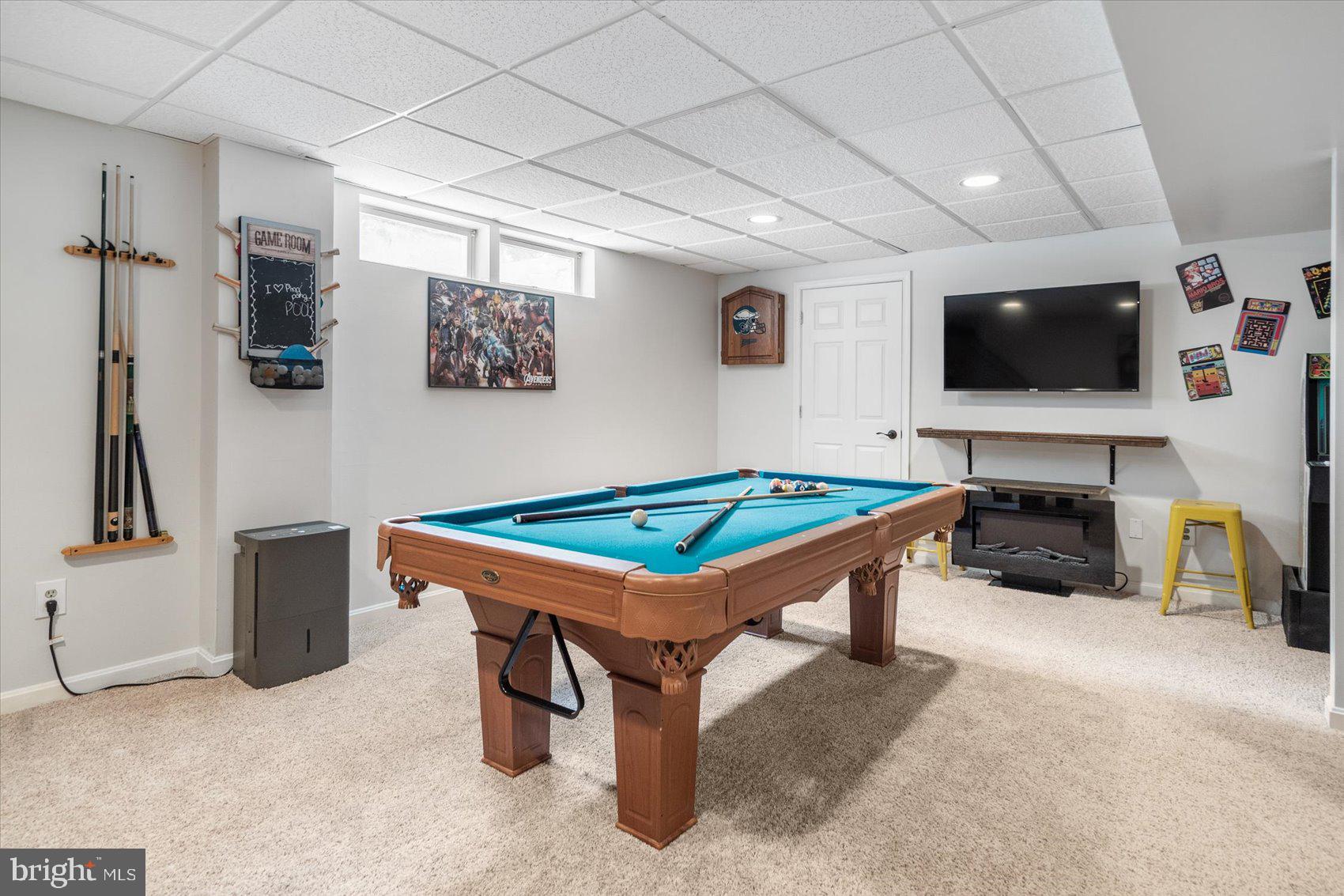 1431 Redfield Road Bel Air, MD 21015 - Photo 35 of 48 Lower Level Recreational Room